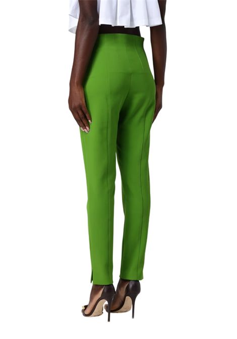 Pantalone Elisabetta Franchi donna PA16361E2EV3 Main Collection Aloe ELISABETTA FRANCHI | Pantaloni | PA16361E2EV3